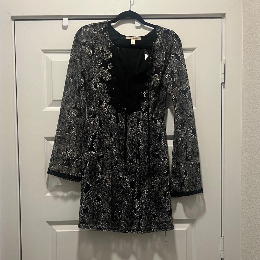 Black and White Dress